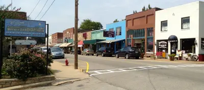 Main Street, Hardy, Arkansas, USA