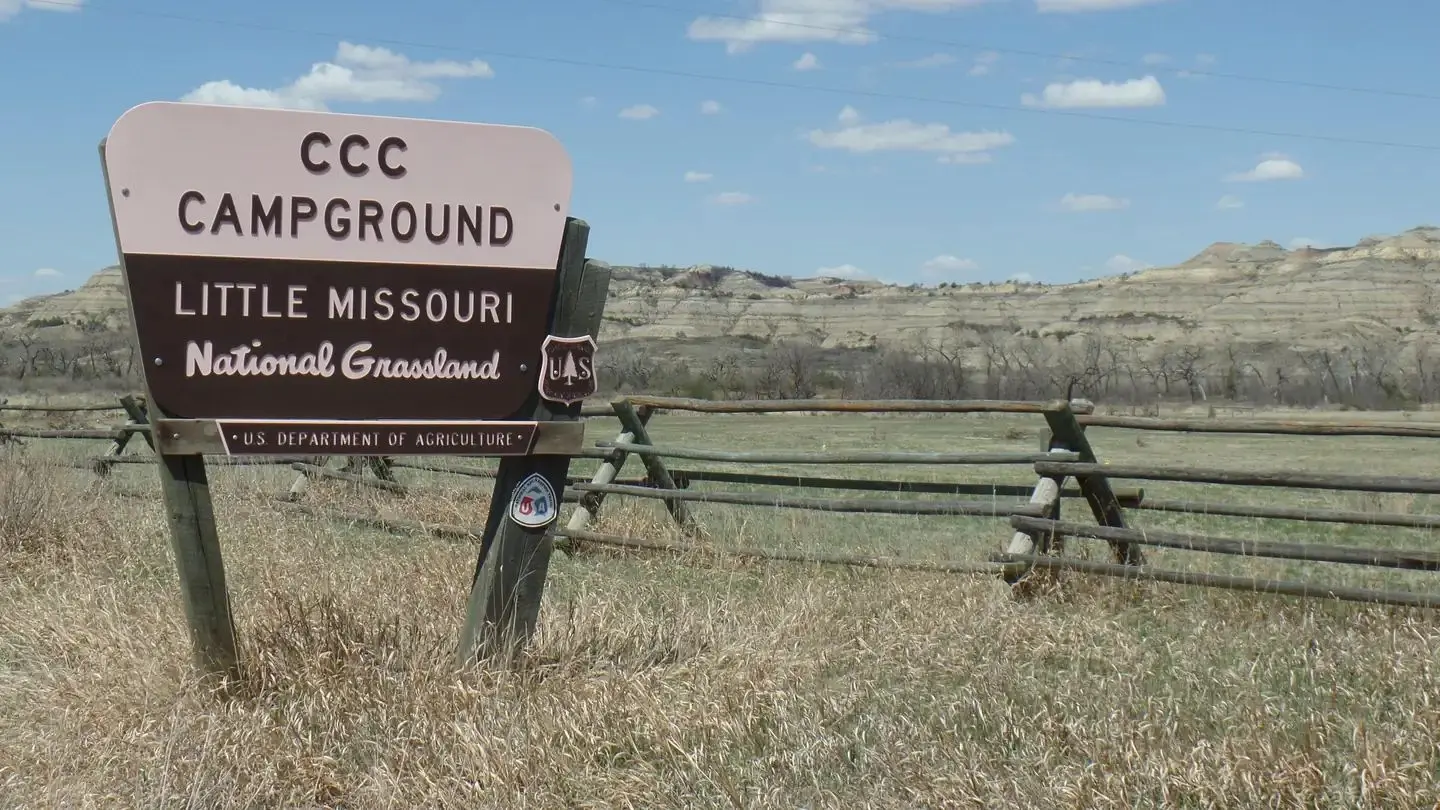 Welcome to the CCC Campground on the Little Missouri National Grassland