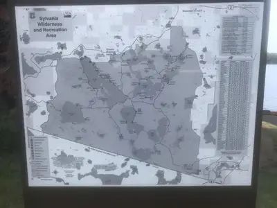 Wilderness/Rec Area Map