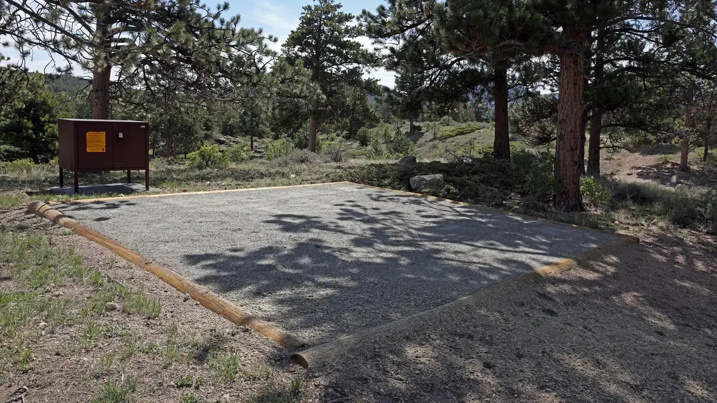 Moraine Park Campground has campsites designed for tents and RVs