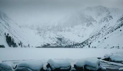Convict Lake Mammoth Lakes Ski Tour 2022