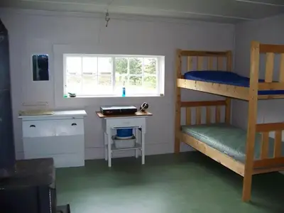 Wall Creek Cabin interior