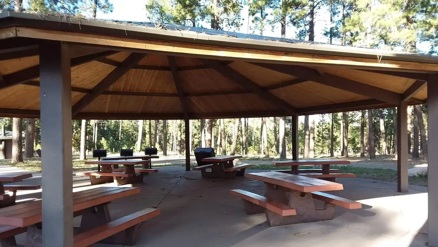 Jacob lake pavillion site