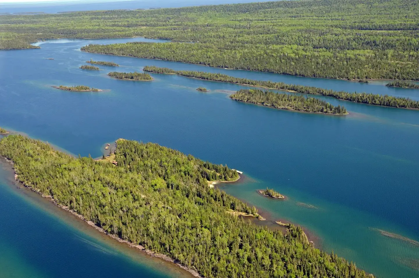 Aerial View of Belle Isle
