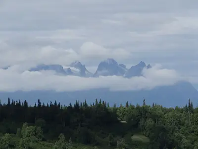 View of the Mountains of the Denali Park - panoramio