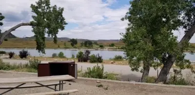 Grapevine Campground looking toward Afterbay Campground
