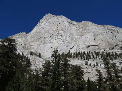 Thor Peak seen from Outpost Camp