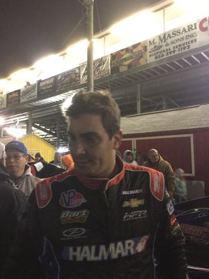Stewart Friesen at Bridgeport Speedway March 2018