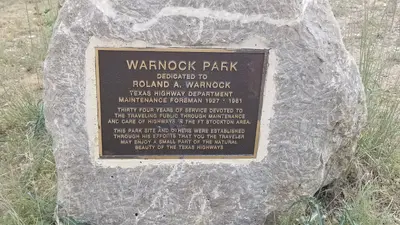 WarnockParkRestAreaFortStocktonTexas