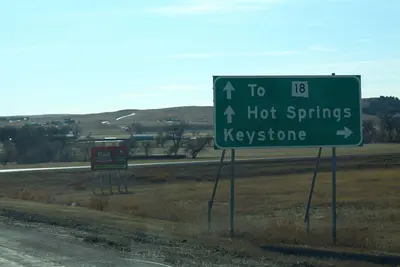 SD79 South - To Hot Springs and SD18 Error