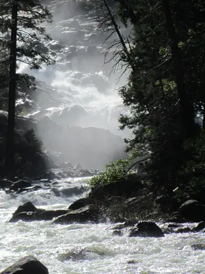 Rancheria Creek, middle falls - panoramio