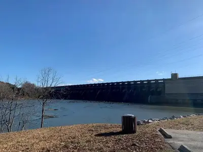 View from Tailrace Shelter