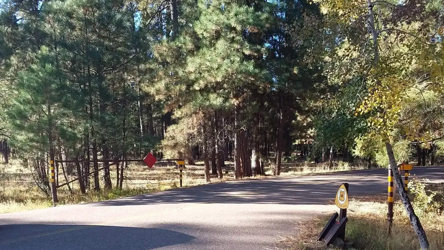 SINKHOLE Campground Entrance Sign