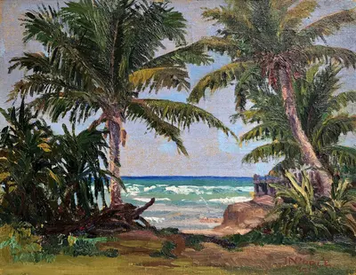 Hawaiian Paradise, Honolulu, Hawaii by Horatio Nelson Poole