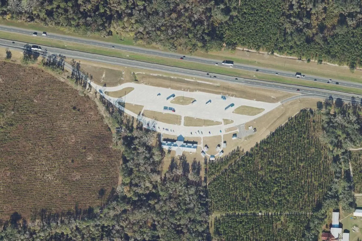 Aerial view