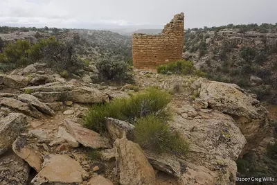 Horseshoe Tower in Hovenweep NM (3685465156)