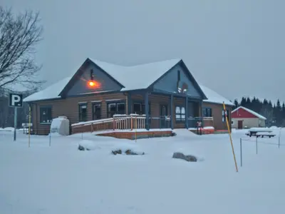 Accueil John, Réserve faunique de Matane, Rivière-Bonjour