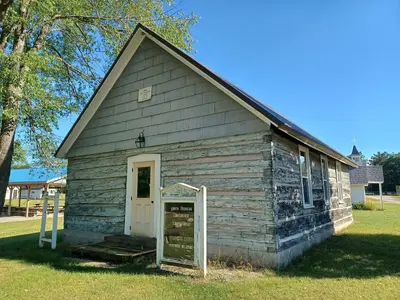 North Michigan Conference "Log Church" Historical Center(formerly Fork Free Methodist Church), Manton Christian Camp, Manton, MI 2024-06-29