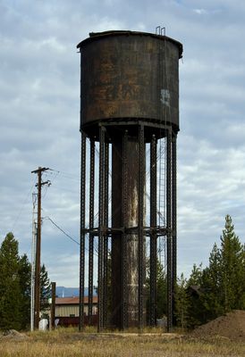 West Yellowstone water tower MT1