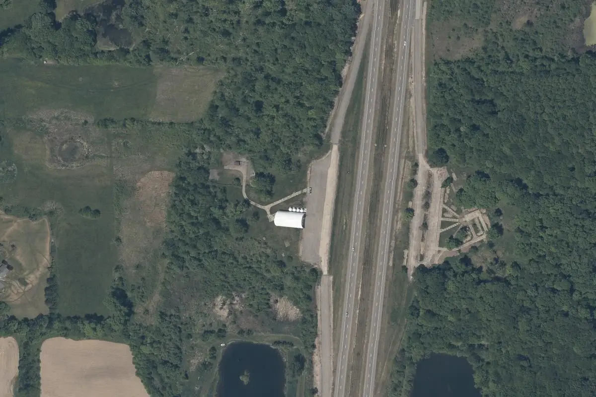 Aerial view