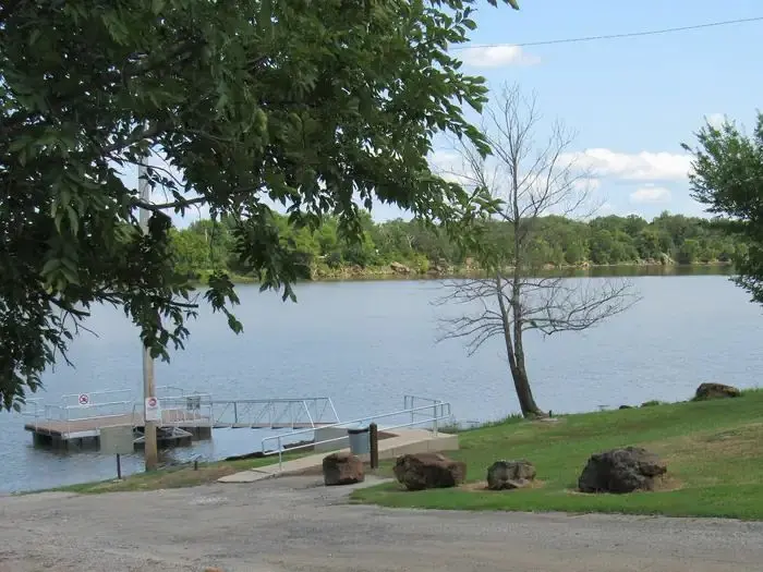 SHEPPARD POINT boat ramp and courtesy dock