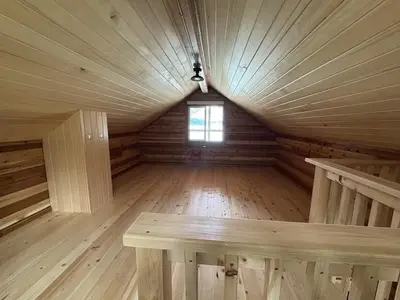 View of interior loft