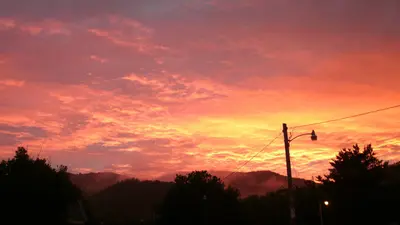Sunset in Marlinton WV - panoramio