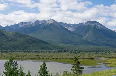 Vermilion Lakes and Eagle Mountain