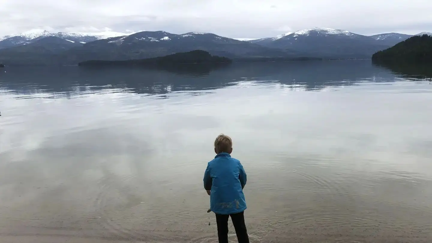 Priest Lake at Luby Bay Campground