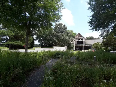 Eastern Shore of Virginia NWR visitors center front entrance