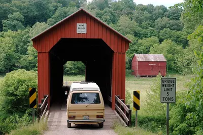 Hune Covered Bridge