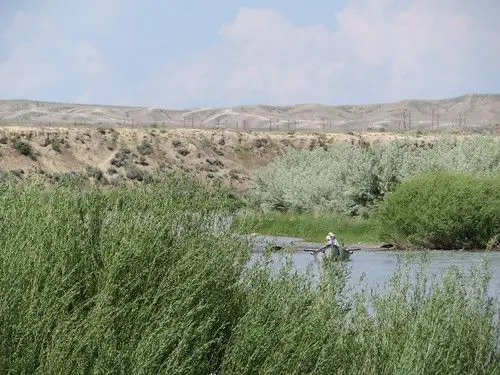 Boating on the North Platte River