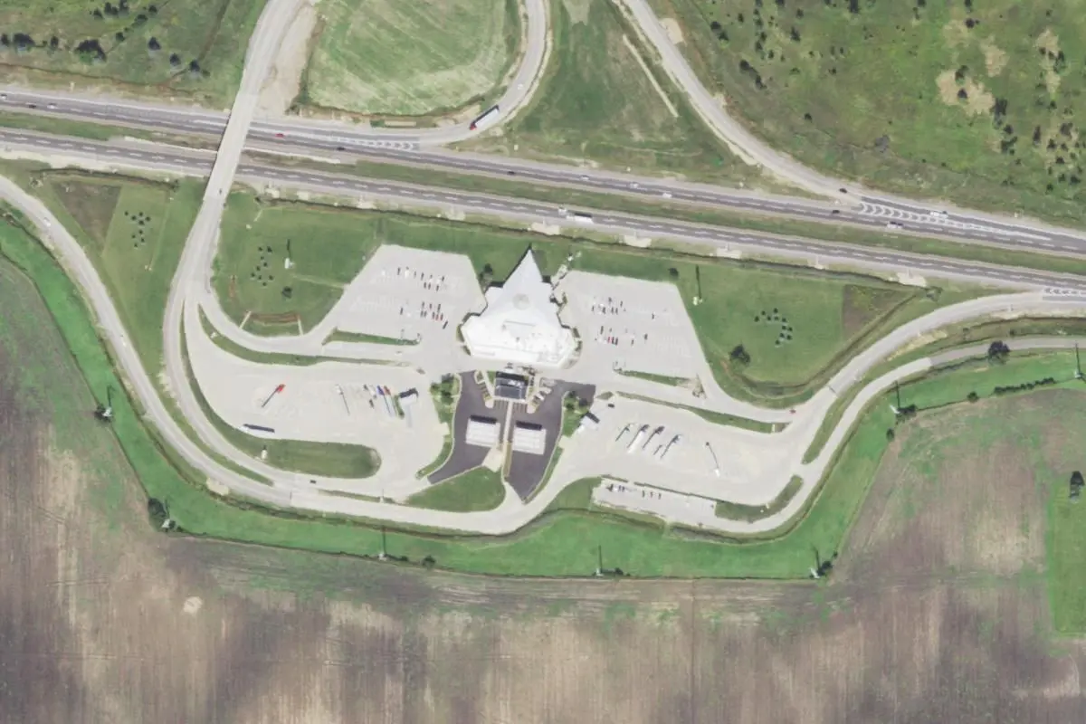 Aerial view