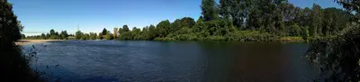 McKenzie River Panorama
