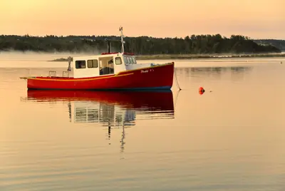 Nova Scotia DGJ 4881B - Sunrise at Bras D'Or (6422078481)