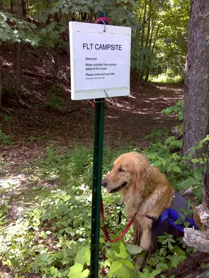 FLT M08 7.4 mi - Bivouac behind Adair house, water from hose behind house, say hello to Adairs - panoramio