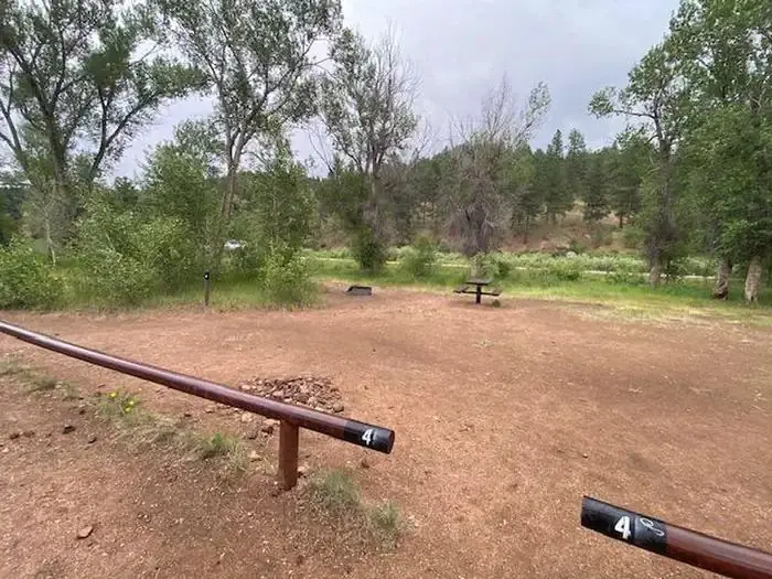 Ouzel Campground Campsite #4