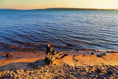 Bay Furnace Beach - Lake Superior - Hiawatha National Forest - Munising - Michigan