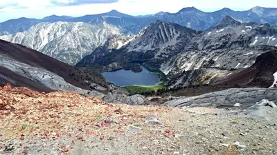 Ice Lake in the Eagle Cap Wilderness, Wallowa-Whitman National Forest (32086552805)