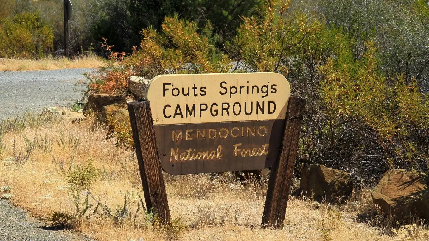 Fouts Springs Campground, Mendocino National Forest