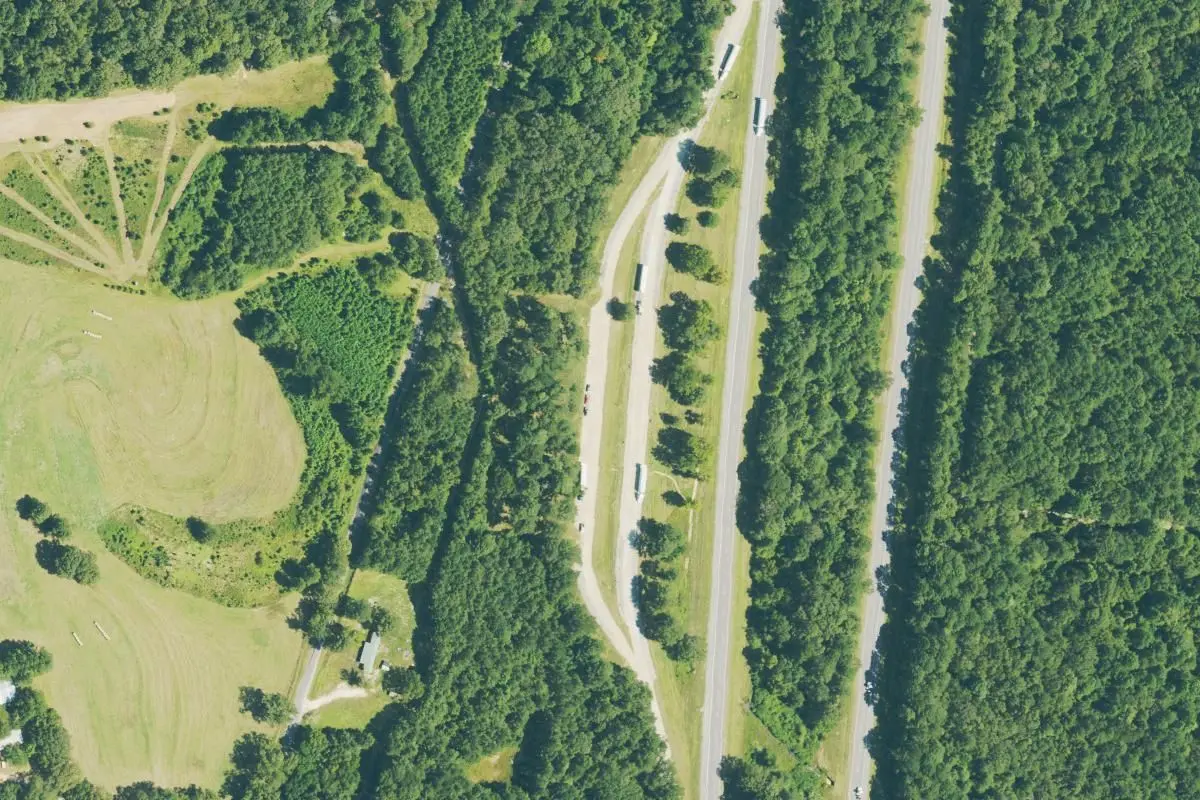 Aerial view