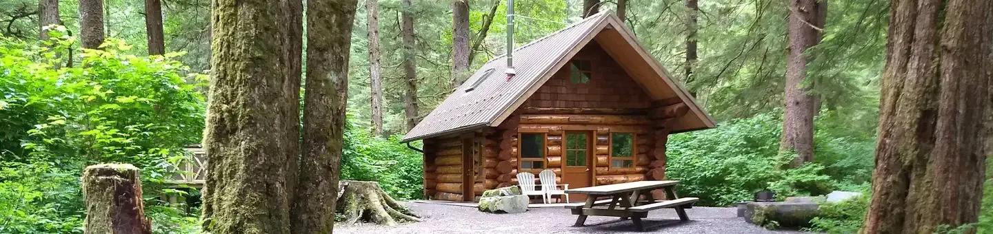 Starrigavan creek cabin1