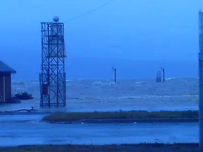 Campbellton Wharf flooded - panoramio
