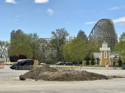 Cedar Point Mean Streak RMC refurbishment (1919)