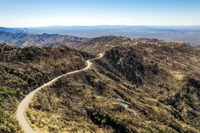 Road to Kitt Peak (KittPeak-fire3-CC)