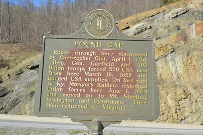 Pound Gap historical marker