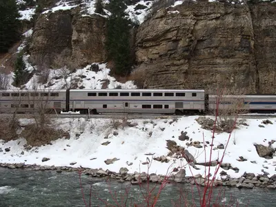 Zephyr westbound in Glenwood Canyon (4491658830)