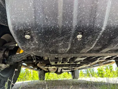 Skid Plates on GMC Sierra 1500 AT4X AEV