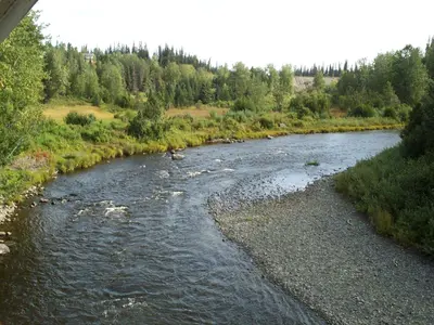 Anchor River in Alaska