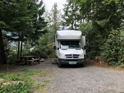 Cozy camp at Klahanie Campground, see the view? (48772720002)